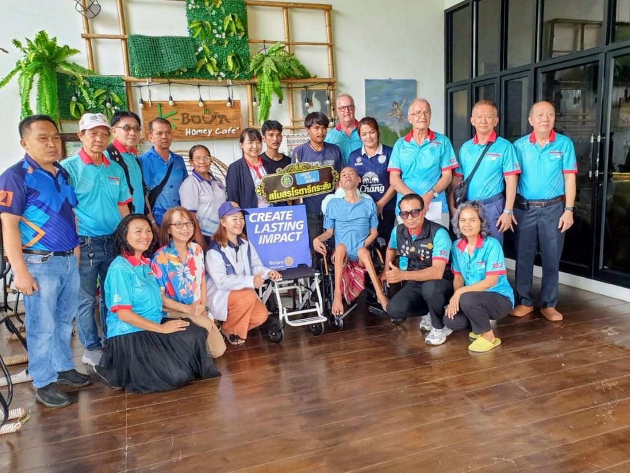 Wheelchair donation project